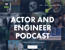 Tablet Screenshot of actorandengineer.com